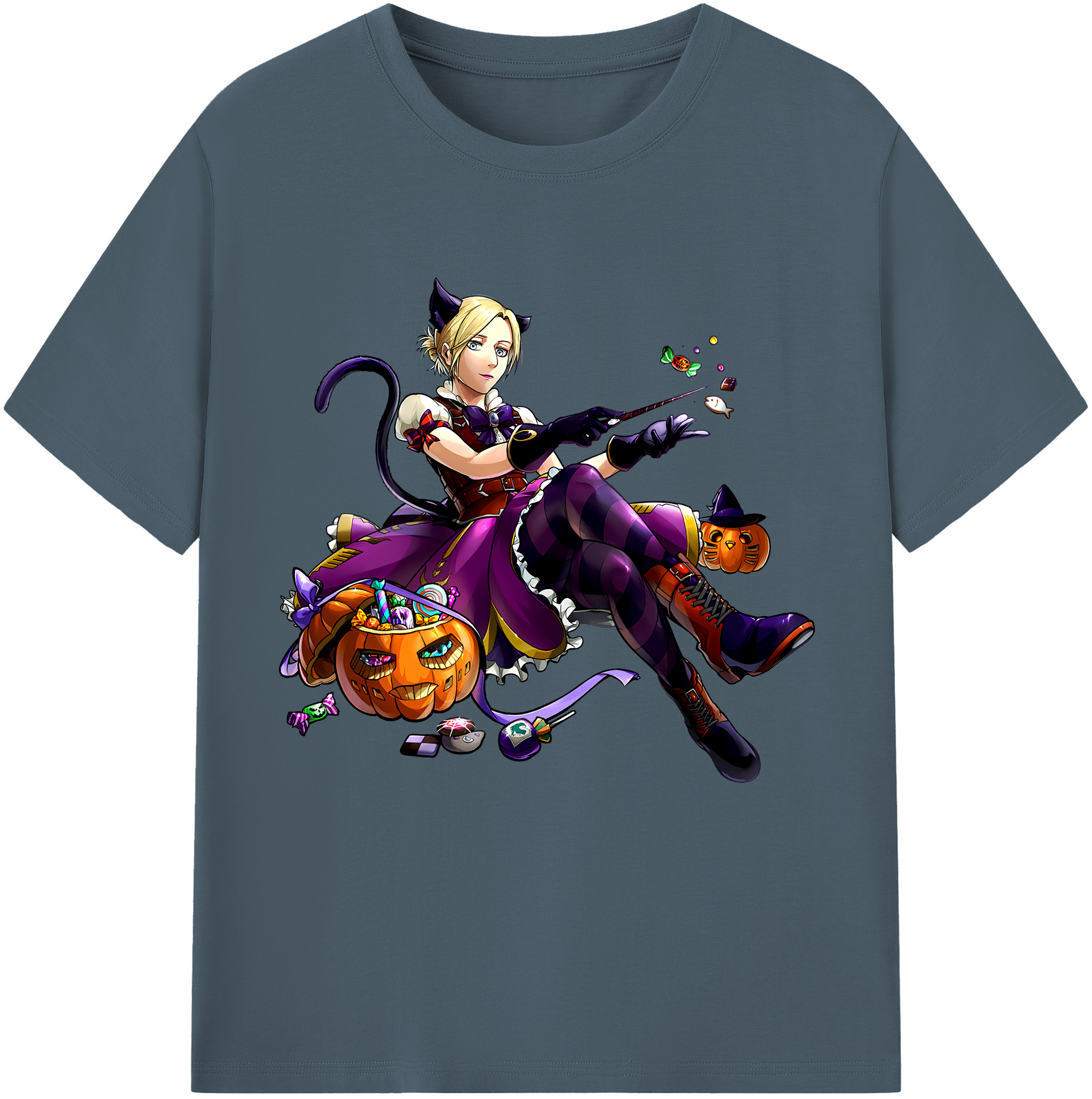 （画像用） 進撃の巨人 アニ・レオンハート Attack on Titan Annie Leonhart 綿100％半袖Tシャツ（フロントプリント）